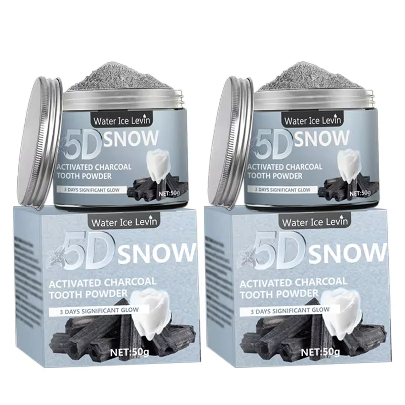Bamboo Charcoal Teeth Whitening Powder