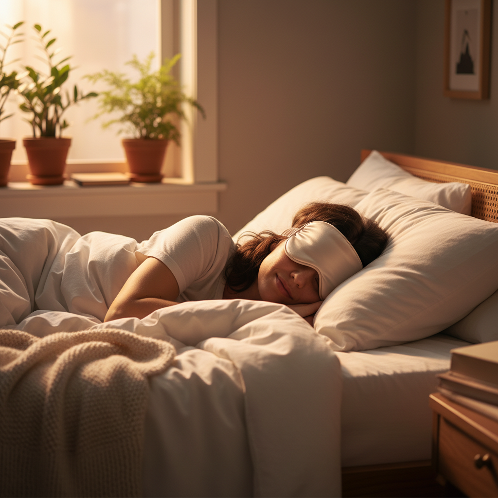 Silk Sleep Mask - Lifestyle